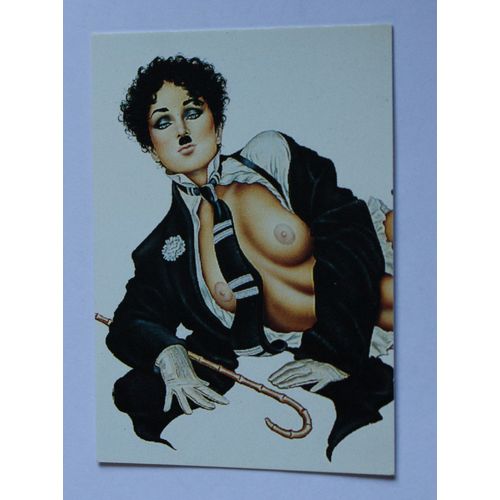 Olivia 3 Ladies, Leather & Lace Base trading card # 24 (A) 1994, Comic Images