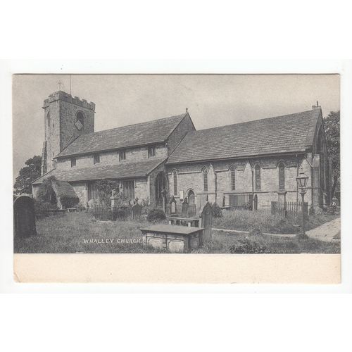 Whalley Church Lancashire Postcard Frith's Series