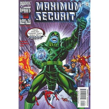 Maximum Security (2000 Ltd) # 001 NM MODERN AGE COMICS