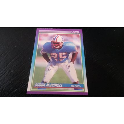1990 Score Football Card # 151 Bubba McDowell Excellent-Mint (6) Houston Oilers