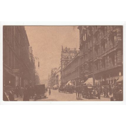Buchanan Street Annan Reproduction Postcard Dumfriesshire