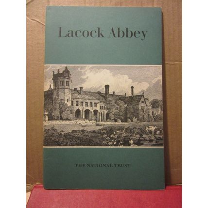 LACOCK ABBEY Wiltshire... guide book 1974 28 pages National Trust + leaflet #