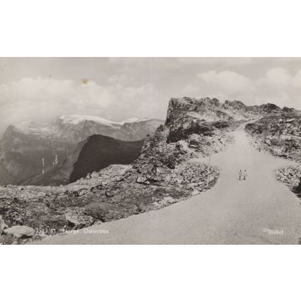 Dalsnibba Norway Real Photo Old Postcard