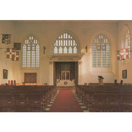 Grand Priory Church Order Of St John London WW2 Damage Postcard