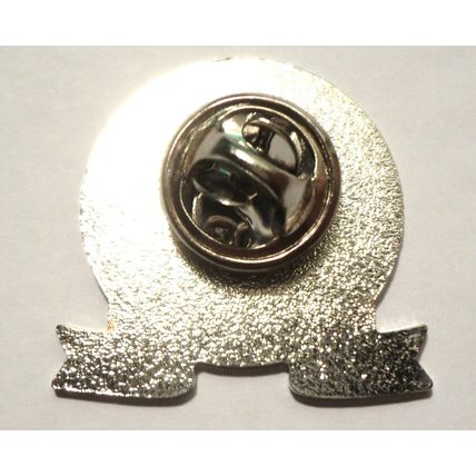 Italia Italy Italian Flag Scooter Rider MOD Metal Enamel Badge MODS 20mm