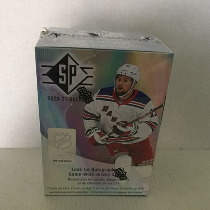 NEW 2020-21 Upper Deck NHL SP Hockey Blaster Box - 40 Total Cards