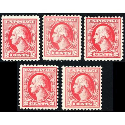 526, Mint NH 2¢ FIVE Fresh Stamps CV $287 - Stuart Katz
