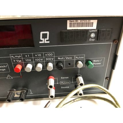 THIEDIG MILLI-TO 2 CURRENT RESISTANCE METER,MILLI-TO 204 321 ,EN