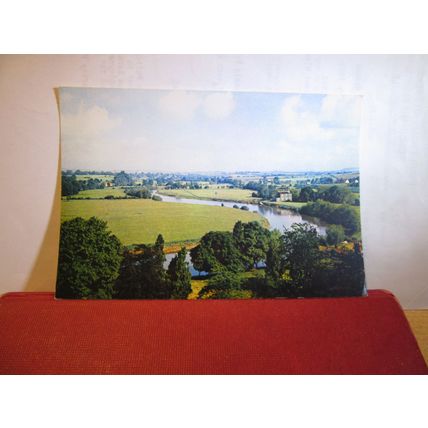 RIVER WYE, HEREFORDSHIRE , unused postcard J Arthur Dixon W.V. 671 =