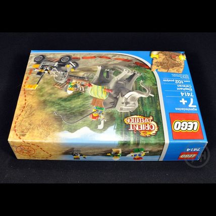 LEGO - Sealed Set – Adventurers – 7414 – Elephant Caravan