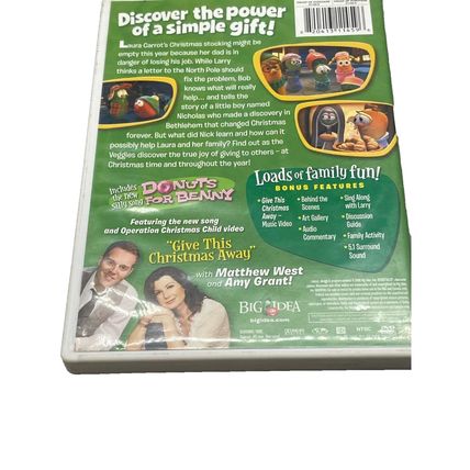 Saint Nicholas veggie tales DVD 2009 Dolby digital 45 min Not Rated