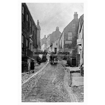 pt4024 - Church Street , Staithes , Yorkshire - Print 6x4