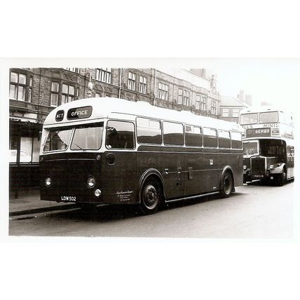 Black & White Photograph of Newport Corporation Transport - LDW 502