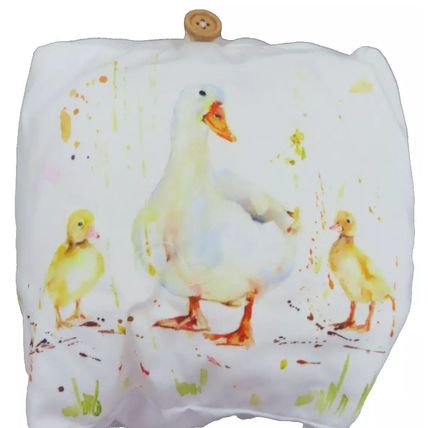 Duck & Ducklings Door Stop Fabric 30 CM Gift Home Decor Door Stay Wedge Jam
