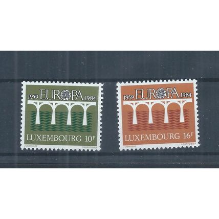 Luxembourg stamps. 1984 Europa MNH SG 1131 & 1132 CV £20 (AJ795)