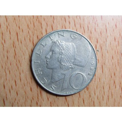 Austria 1982 10 Schilling Coin