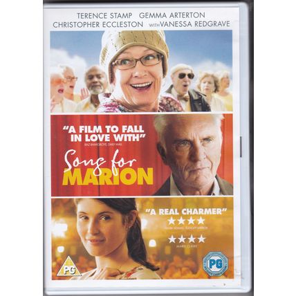 Song For Marion. DVD. Gemma Arterton. Terence Stamp. Vanessa Redgrave.
