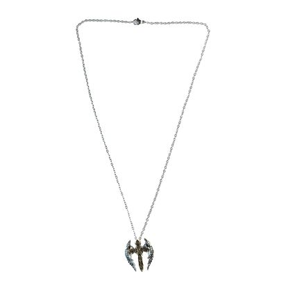 Angel Wings Cross Necklace 2 Tone Color Christmas Birthday Gift A69