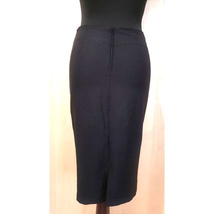 TFNC Black Skirt Corset Satin Detail Pencil Size 1 / S Small 8 UK