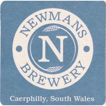 BEER MAT - NEWMANS BREWERY (WALES) - QUALITY CRAFTED - (Cat No 005) - (2009)
