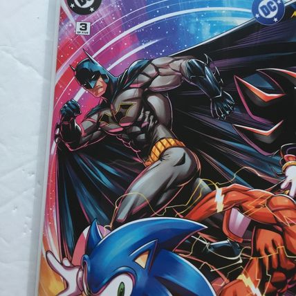 2025 DC Comics Sonic the Hedgehog Cover A & Serg Acuna Variant #3
