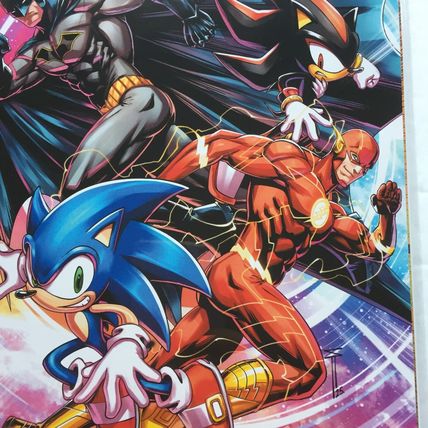 2025 DC Comics Sonic the Hedgehog Cover A & Serg Acuna Variant #3
