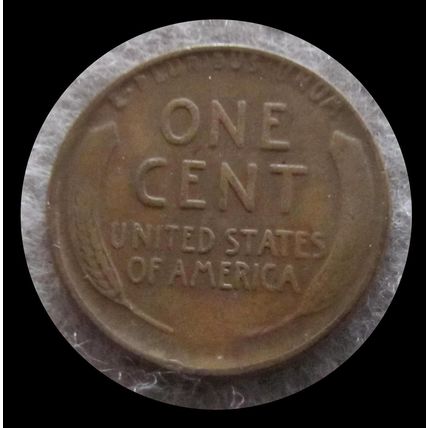 1918 D USA 1c Lincoln Wheat Ears Cent Penny Coin #108