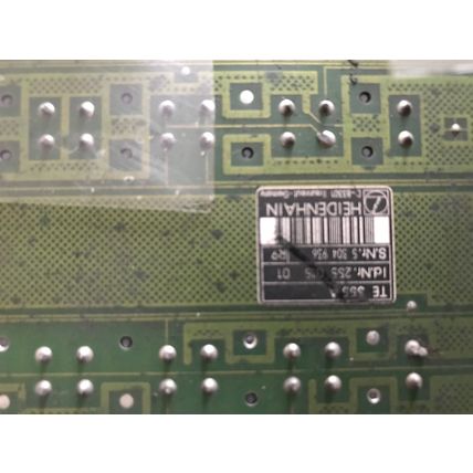 HEIDENHAIN ONA EDM OPERATOR CNC306-1 SF-93KB PANEL 255 015 01,TE 355A MONITOR,SC