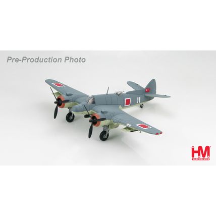 BRISTOL BEAUFIGHTER TF.MK X TURKISH AIR FORCE 1947 - HOBBY MASTER HA2312 1/72