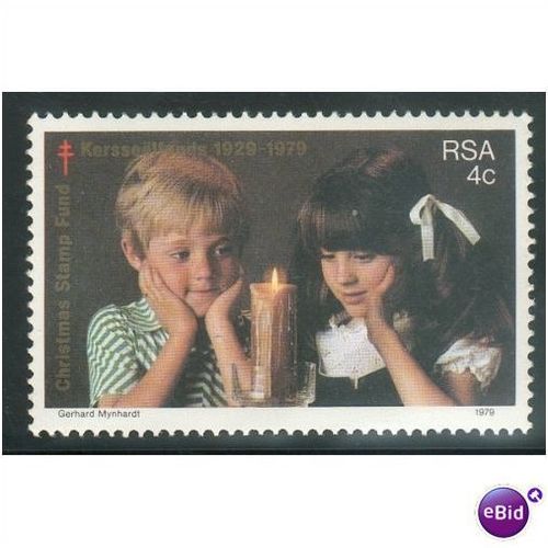 South Africa 1979 - SG 464 - 4c Boy & Girl Watching Candle MH
