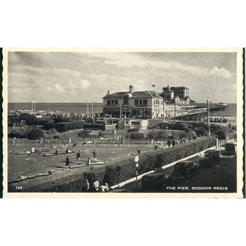 Vintage GB Postcard - The Pier, Bognor Regis, Sussex