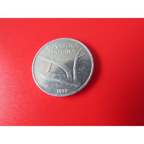 1979 ITALY TEN LIRE FREE POST. O