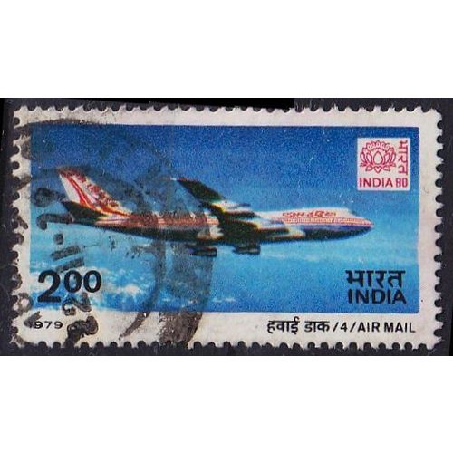 INDIEN INDIA [1979] MiNr 0799 ( O/used ) Flugzeuge