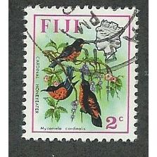 FIJ 1971 2cBIRDS AND FLOWERS' FINE USED (EBID48-117)