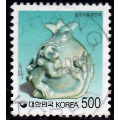 Korea, 1993-95, 500w Water Dropper, SG 2045 (Scott 1729), used