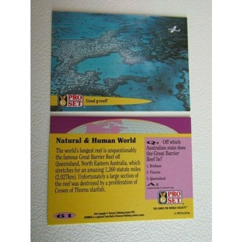Pro Set 1992 Guinness Book of Records Trade Cards Card Variants (eb2)