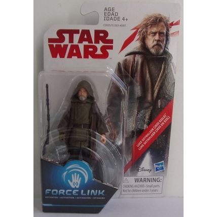 STAR WARS ' FORCE LINK ' LUKE SKYWALKER Jedi Exile action figure