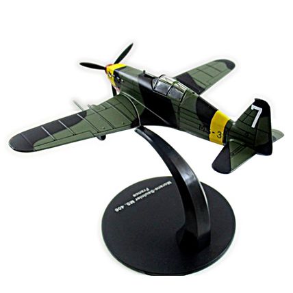 MORANE-SAULNIER MS. 406 FRANCE AIR FORCE YEAR 1942 GREEN DEAGOSTINI SCALE 1:72