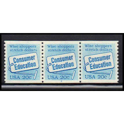 2005 20c Consumer Education Very Fine MNH Dry Gum PNC 2/3 PA2507