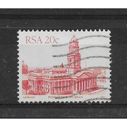 SouthAfrica.SG522 20c Post Office,Durban.Fine Used.Sept21b