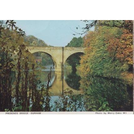 Prebends Bridge Durham Postcard