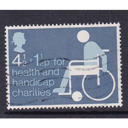 GB 1975 HEALTH & HANDICAP FUND 4½p USED SG970