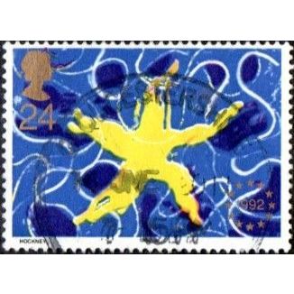 1992 Single European Market. 24p European Star. Very Fine Used