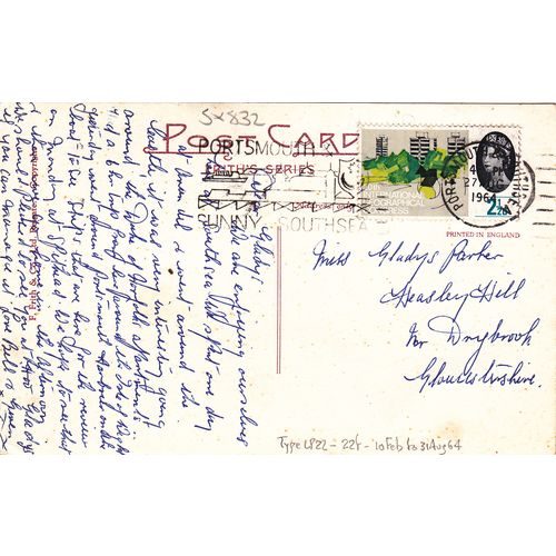 Arundel Castle Sussex Postcard (SX832)