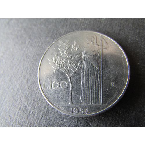 1956 ITALY ONE HUNDRED LIRE FREE POST. AX
