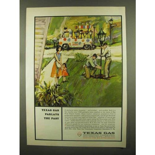1965 Texas Gas Transmission Corporation Ad - The Past