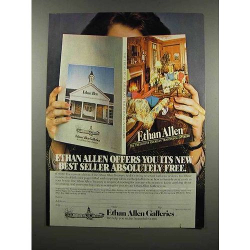 1983 Ethan Allen Galleries Ad - New Best Seller
