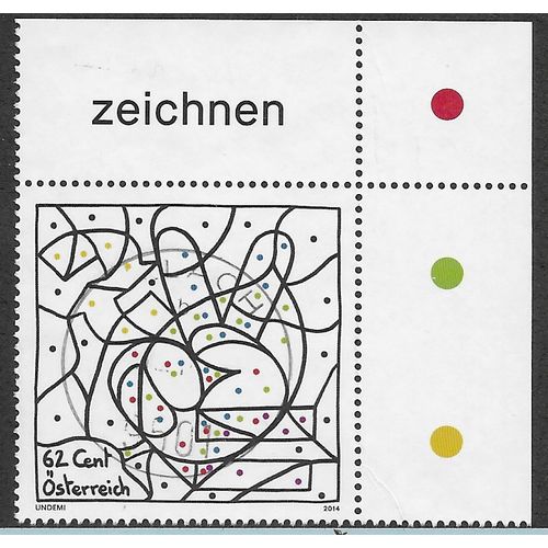 AUT 2013 62c 'AUSTRIA REDRAWN' FINE USED (EBID56-350)