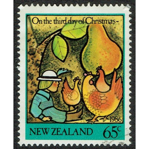 New Zealand 1986 Christmas 65c Multicoloured SG1406 FU