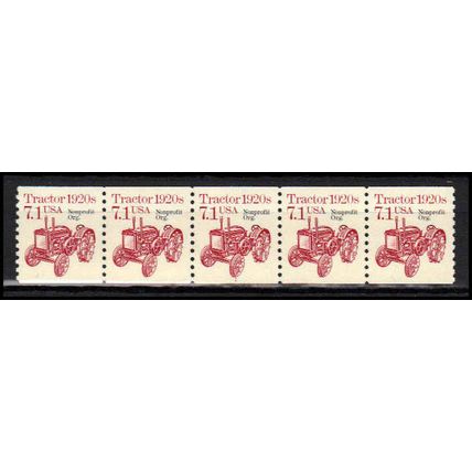 2127a 7.1c Tractor Very Fine MNH Dry Gum PNC 1/5 X0792